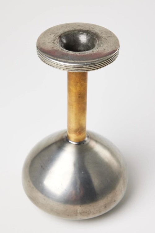 Metalwork vase by Sylvia Stave.